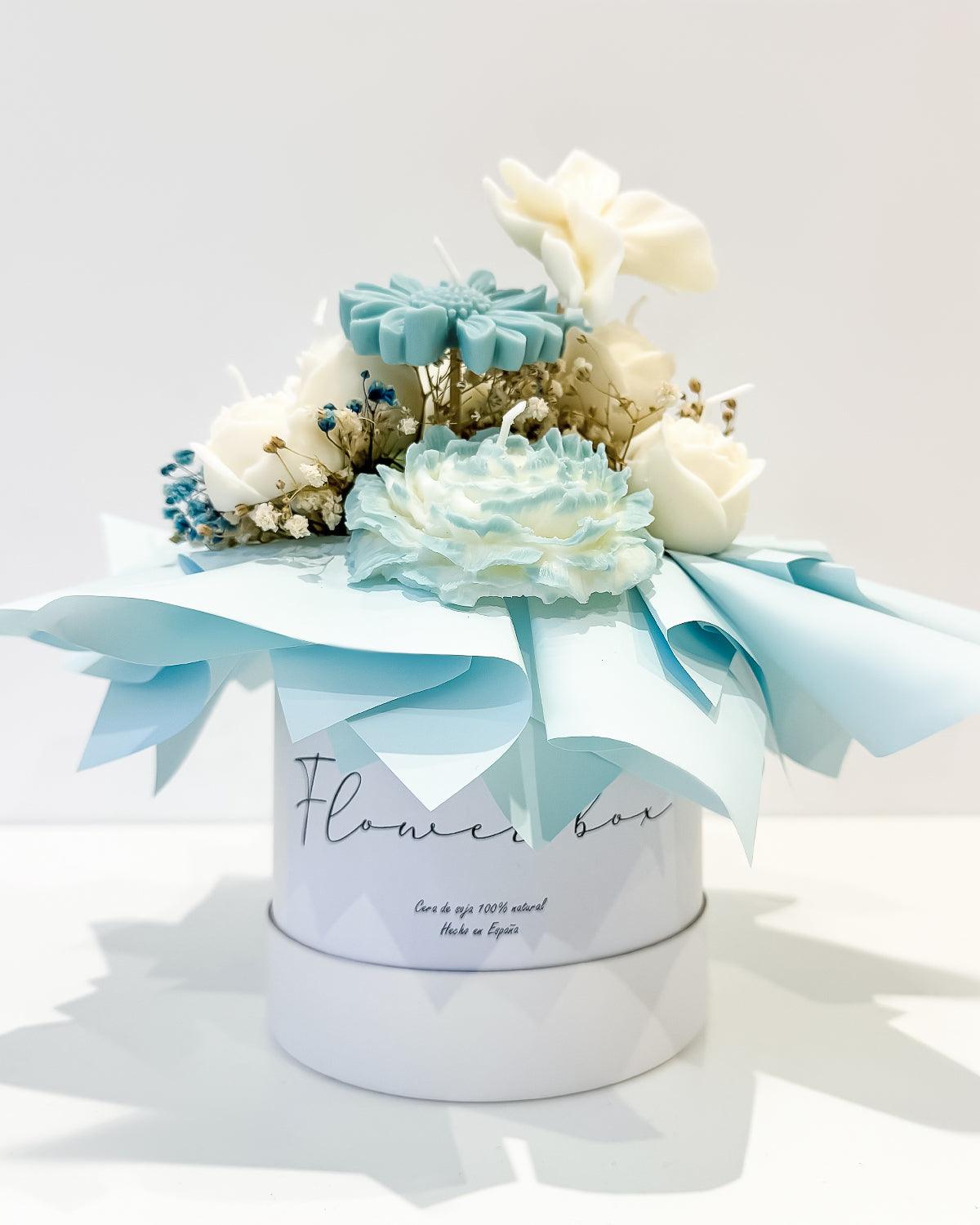 VELAS FLOWERBOX PERSONALIZADA