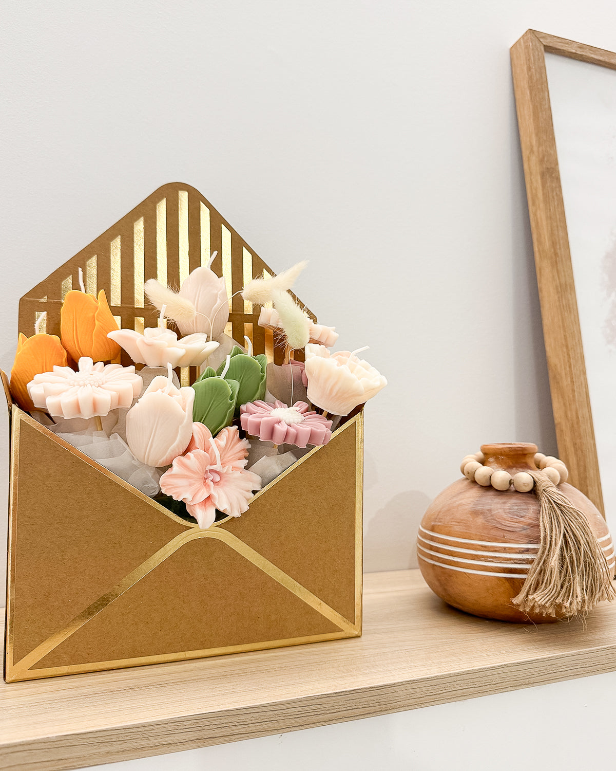 VELAS FLOWER PACKET-BROWN